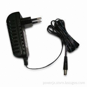 AC/DC Adapter with 24W Power and 100 to 240V Input Voltages